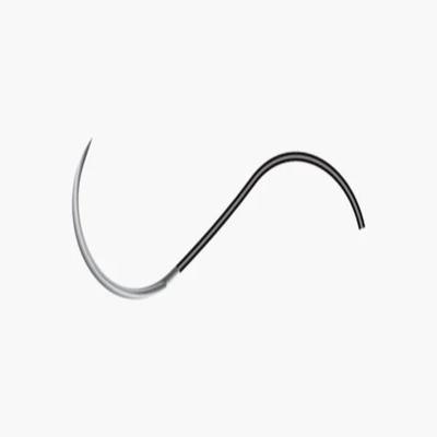 Dolphin Linex Monofilament Ployamide Nylon Suture (FS 3336) (100 cm) (2-0) - Black - Sutures