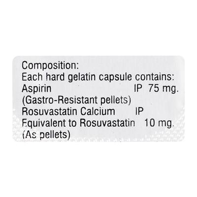 ROSEPIL A 10/75 Capsule 10's - Blood Clot-Ant
