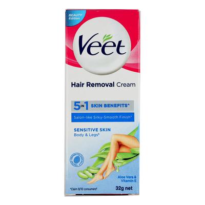 Veet Hair Removal Cream - Sensitive Skin 32 gm - Shaving & Hair Removal
