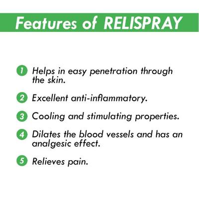 Relispray 75 gm - Pain Relief Spray