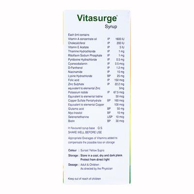 Vitasurge Syrup 200ml - Supplements-Vam