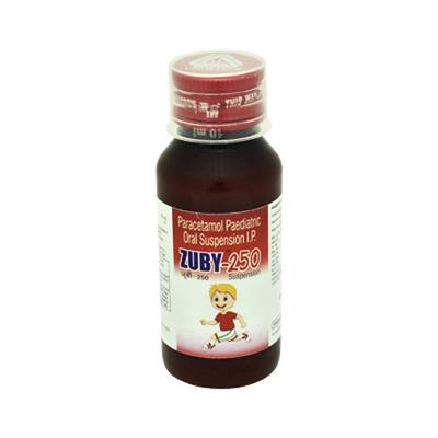 ZUBY 250mg Syrup 60ml - Fever-Ana