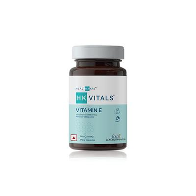 HealthKart HK Vitals Vitamin E Capsule 60's - Hair & Skin