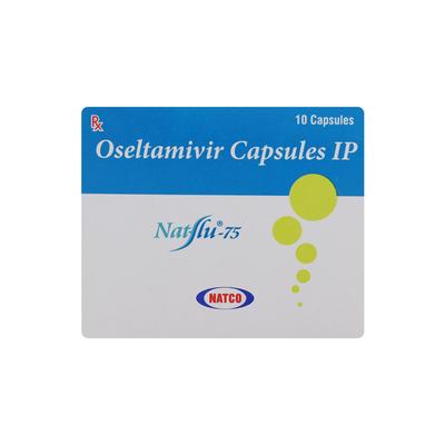 Natflu 75mg Capsule 10'S - Viral infections-Ant