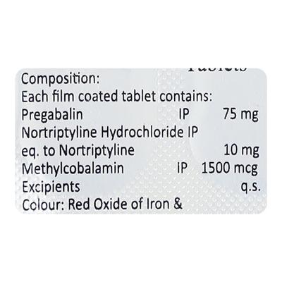 NERVE APP NT Tablet 10's - Neuropathic Pain-Dru