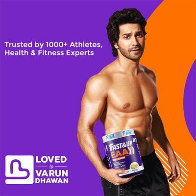 Fast&Up EAA Intra Training Supplement (30 Servings) - Watermelon Splash Flavour 390 gm - Workout Essentials
