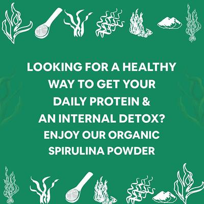 CF Spirulina Powder 100 gm - Herbal Dietary Supplement