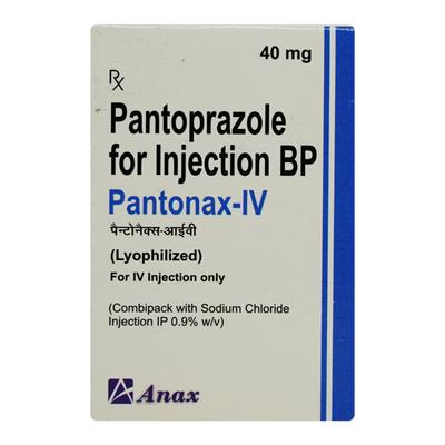 PANTONAX IV Injection 1's - Ulcer/Reflux/Flatulence-Aaa