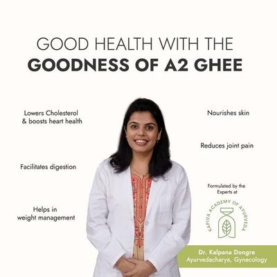 Kapiva A2 Desi Cow Ghee 500 ml - Speciality Medicines