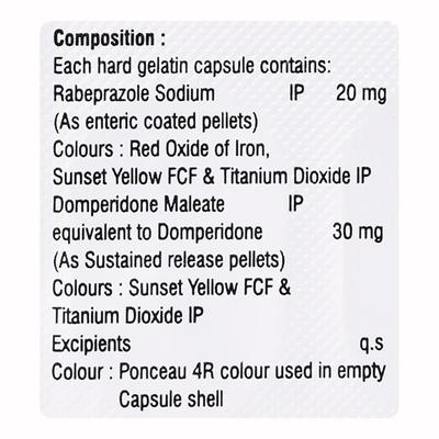 DAPARAR D Capsule 10's - Ulcer/Reflux/Flatulence-Aaa