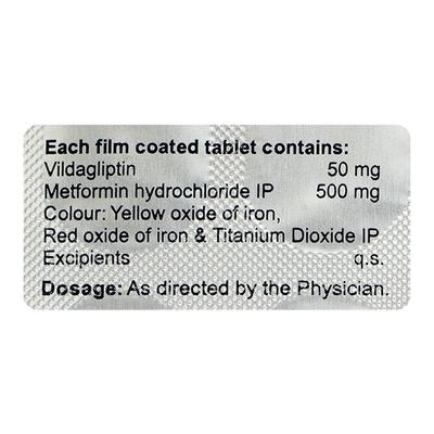 GLIPY MET 500mg Tablet 10's - Diabetes-Ant