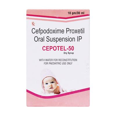 CEPOTEL 50 Oral Suspension 30ml - Bacterial Infections-Cep