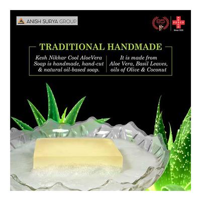 Kesh Nikhar Soap - Aloe Vera (Pack of 3 x 125 gm) - Soaps