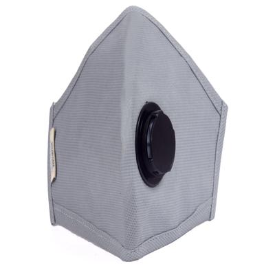 Smog Guard N95 Face Mask With One Valve (Adult Free Size) - Grey (Pack of 1) - Face Mask