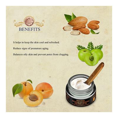 Bioayurveda Anti-Ageing Sun Protective (SPF 30) Face Creme 20 gm - Face Sunscreen