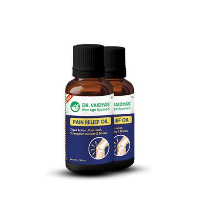 Dr.Vaidya's Pain Relief Oil (Pack of 2 x 100 ml) - Pain Relief (Ayush)