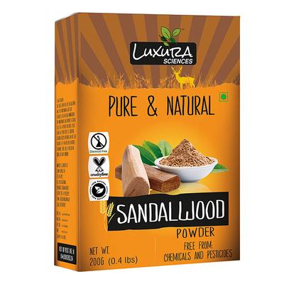 Luxura Sciences Pure & Natural Sandalwood Powder 200 gm - Skin-Treatment