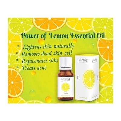 Aroma Treasures Pure Essential Oil - Lemon 10 ml - Essential Oils