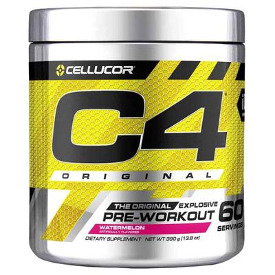 Cellucor C4 Original Pre Workout Powder - Watermelon (60 Servings) 390 gm - Workout Essentials