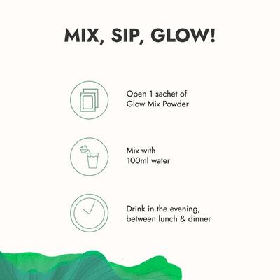 Kapiva Skin Foods Glow Mix Powder 108 gm - Personal Care (Ayush)