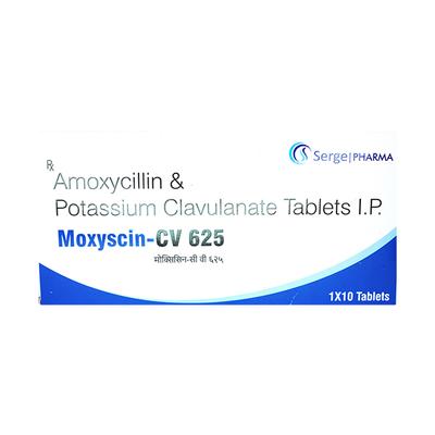 MOXYSCIN CV 625 Tablet 10's - Bacterial Infections-Pen