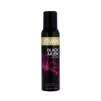 Jovan Deo Black Musk Women 150 ml - Women Deodorants/Roll-Ons