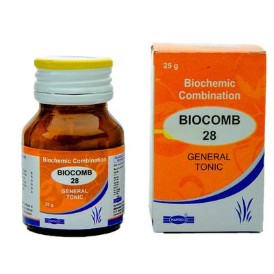 Hapdco Bio-Combination No.28 Tablet 25 gm - Bio-Combination