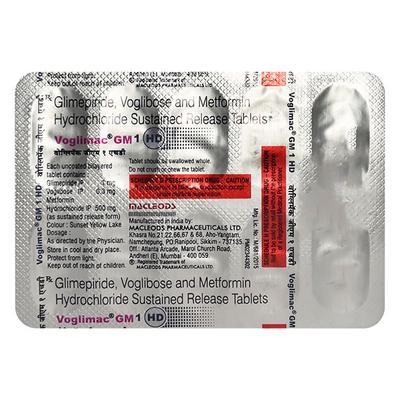 Voglimac Gm1 HD Tablet 10'S - Diabetes-Ant