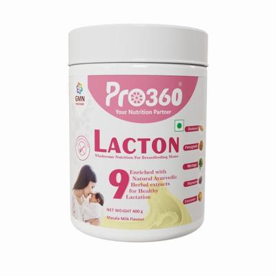 Pro360 Lacton Nutrition Powder for Breastfeeding Moms - Masala Milk 400 gm - Nutritional Supplements