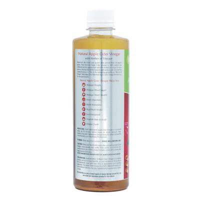 Pure Nutrition Natural Apple Cider Vinegar 500 ml - Apple Cider Vinegars