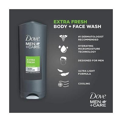 Dove Men + Care Extra Fresh Body & Face Wash 400 ml - Face Wash & Cleansers