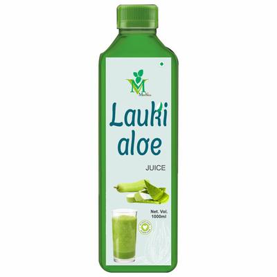 Mint Veda Lauki Aloe Juice 1000 ml - Herbal Dietary Supplement