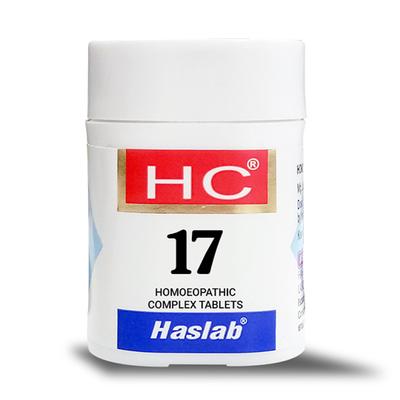 Haslab HC 17 (Homeopathic Complex) Tablet 20 gm - Homeopathic Complex Tablet