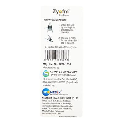 ZYOFM Eye Drops 5ml - Eye conditions-Eye