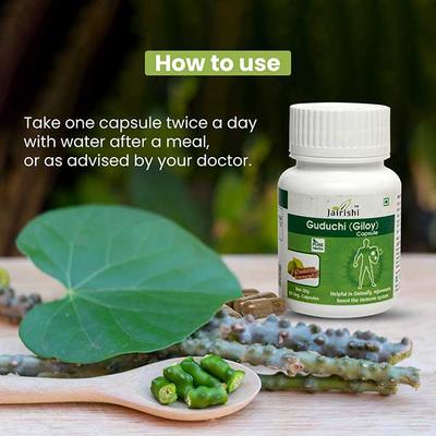 Jairishi Guduchi (Giloy) Veg Capsule 60's - Speciality Medicines