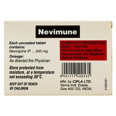 Nevimune 200mg Tablet 10'S - Viral infections-Ant