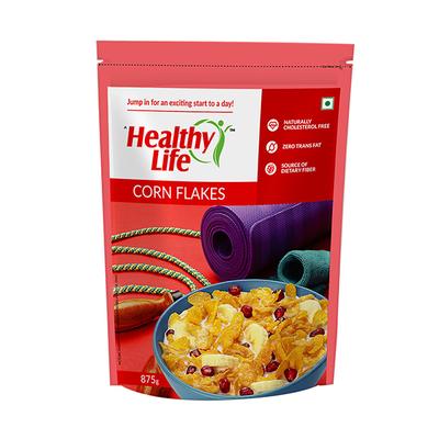 Healthy Life Corn Flakes 875 gm - Nutritional Bars