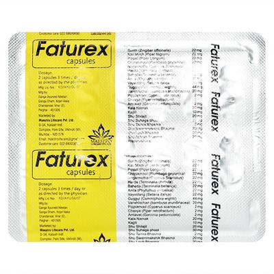Faturex Capsule (Pack of 3 x 10's) - Speciality Medicines