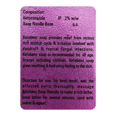 KETOBENZ Soap 75gm - Fungal Infections-Taa