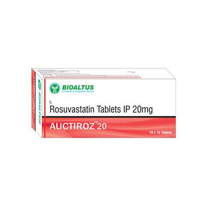 AUCTIROZ 20 Tablet 10's - High Cholesterol-Dys