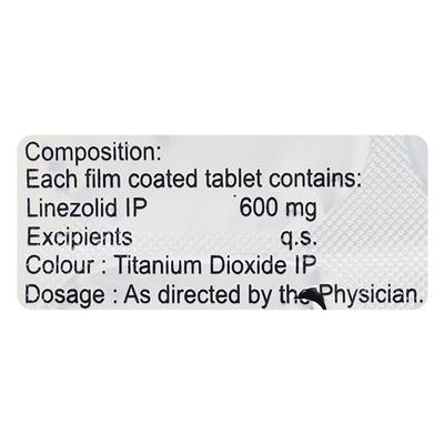 LINOPIK 600 Tablet 10's - Bacterial Infections-OAB
