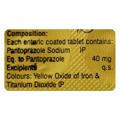 PANPAZOLE 40 Tablet 10's - Ulcer/Reflux/Flatulence-Aaa