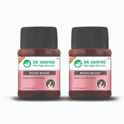 Dr. Vaidya's Mood Boost Capsule (Pack of 2 x 30's) - Sexual Healthcare