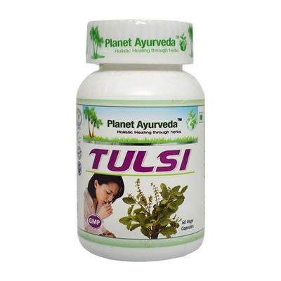 Planet Ayurveda Tulsi Capsules 60's - Speciality Medicines