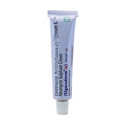 SIGMADERM N Cream 15gm - Fungal Infections-Taa