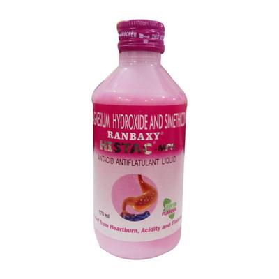 HISTAC MPS SAUNF FLAVOUR Oral Suspension 170ml - Ulcer/Reflux/Flatulence-Aaa