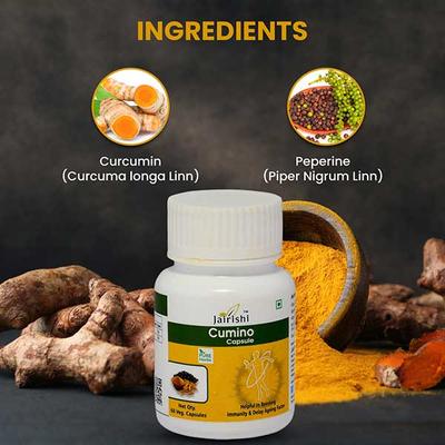 Jairishi Cumino Veg Capsule 60's - Speciality Medicines