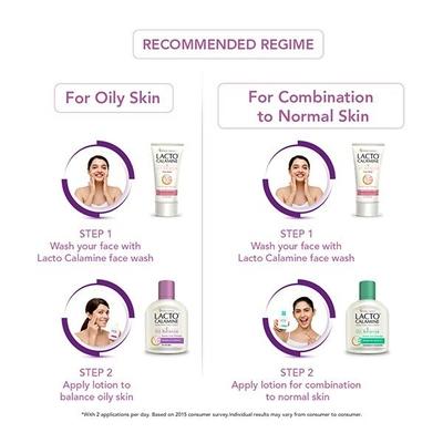 Lacto Calamine Oil Balance Face Scrub 50 gm - Face Scrubs