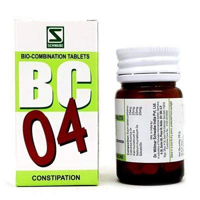 Dr.Willmar Schwabe BC 04 Tablet 20 gm - Bio-Combination
