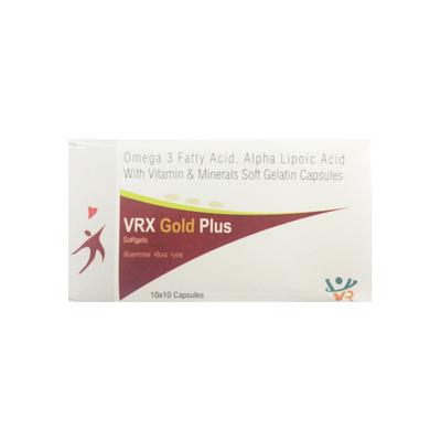 VRX GOLD PLUS Softgel 10's - Supplements-Vam